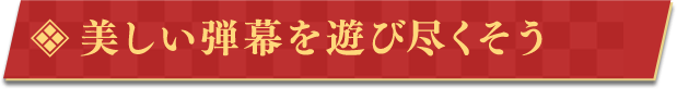 美しい弾幕を遊び尽くそう